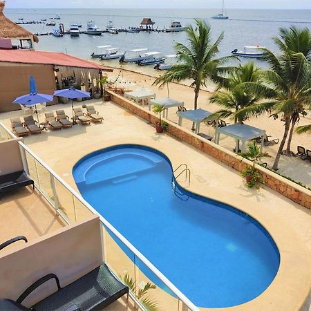 Hacienda Morelos Beachfront Hotel Puerto Morelos Bagian luar foto