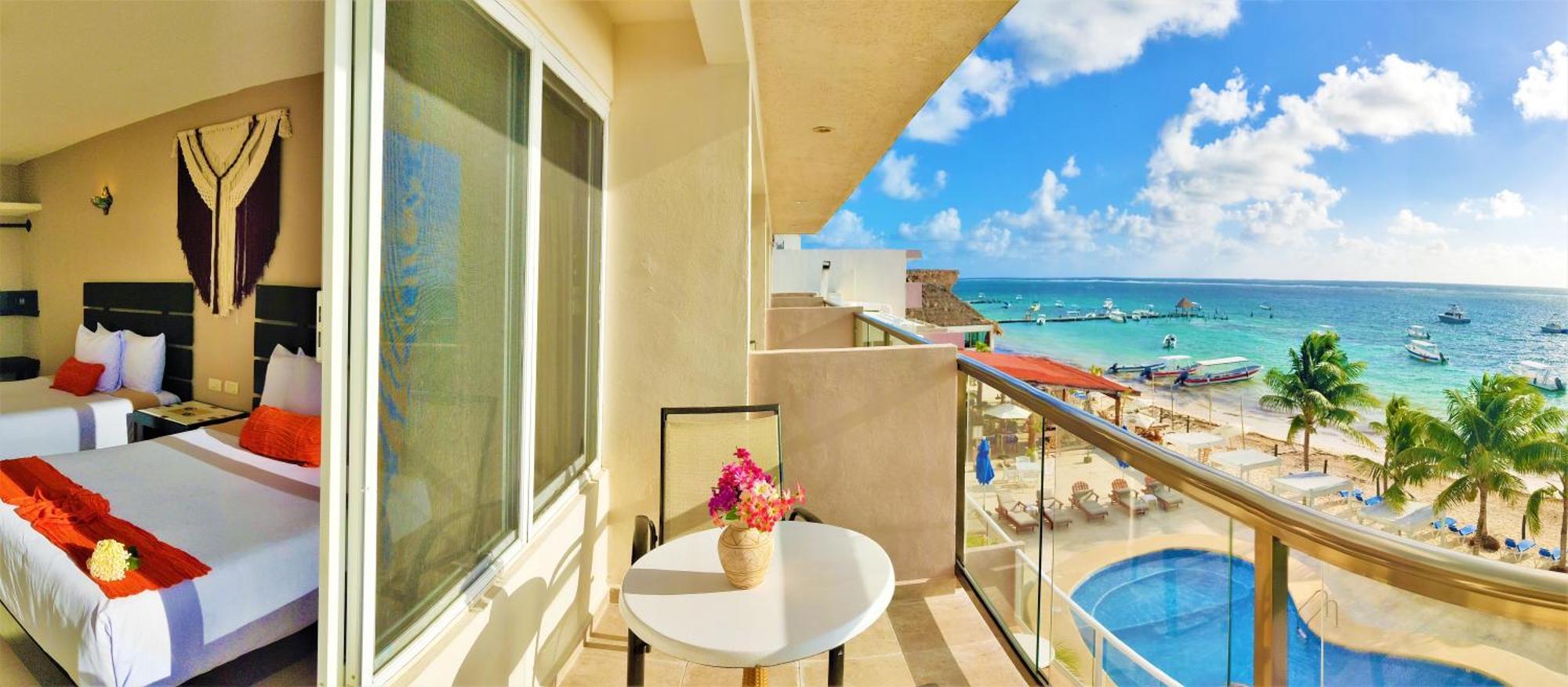 Hacienda Morelos Beachfront Hotel Puerto Morelos Bagian luar foto