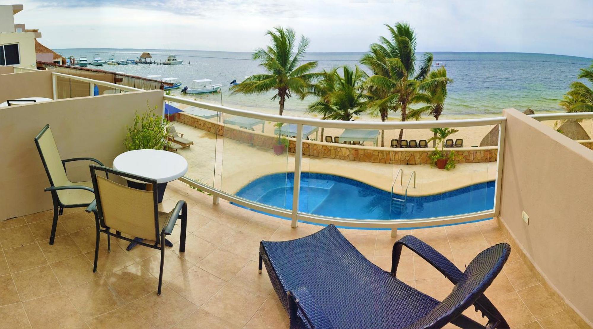 Hacienda Morelos Beachfront Hotel Puerto Morelos Bagian luar foto