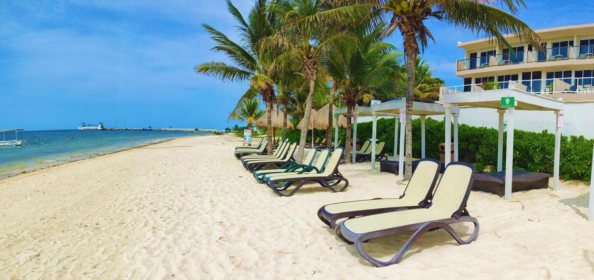Hacienda Morelos Beachfront Hotel Puerto Morelos Bagian luar foto