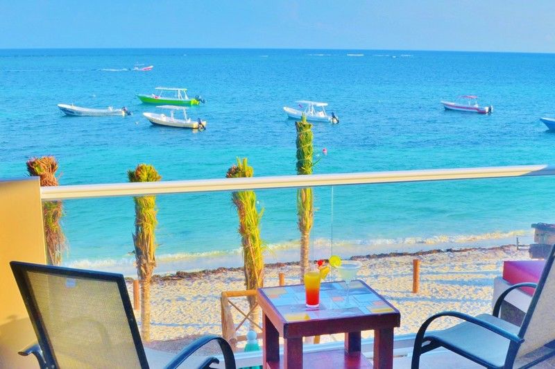 Hacienda Morelos Beachfront Hotel Puerto Morelos Bagian luar foto